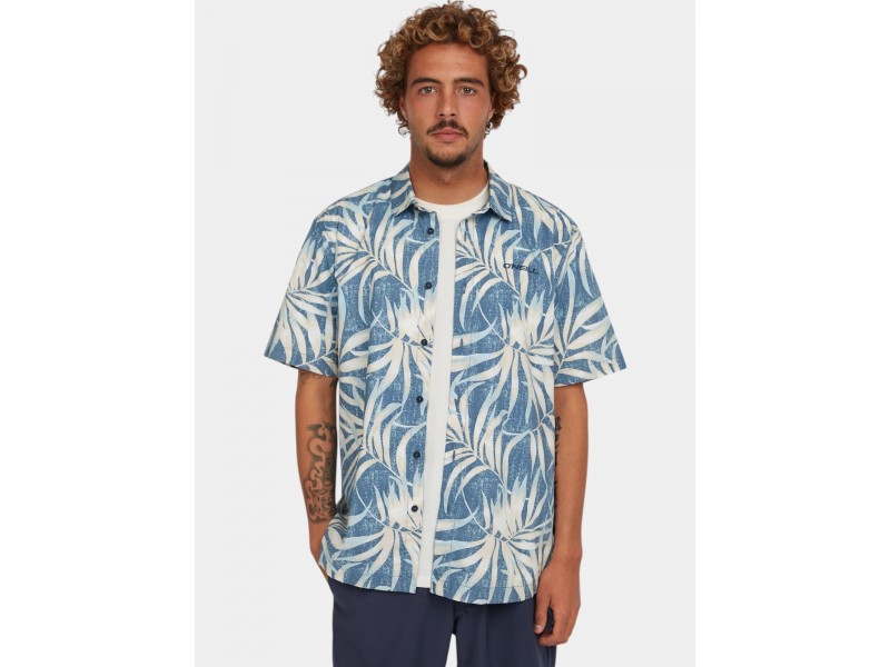 O'Neill férfi Print Shirt - 35157 Blue Dipped
