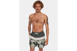 O'Neill Cali Block 15 - Green Dusty Flower