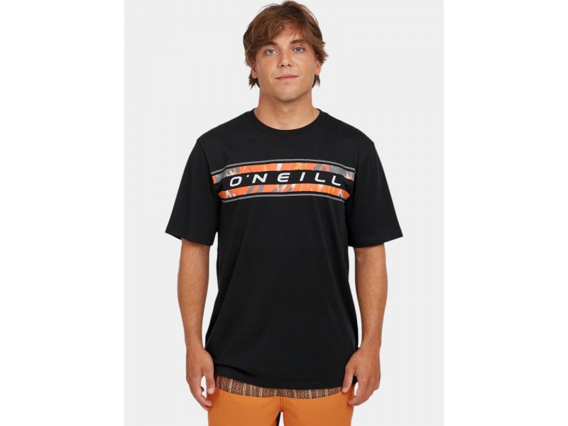 O'Neill Front Graphic férfi póló – Black Out