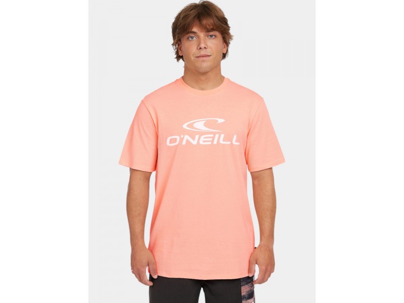 O'Neill Logo férfi póló – Coral Pop