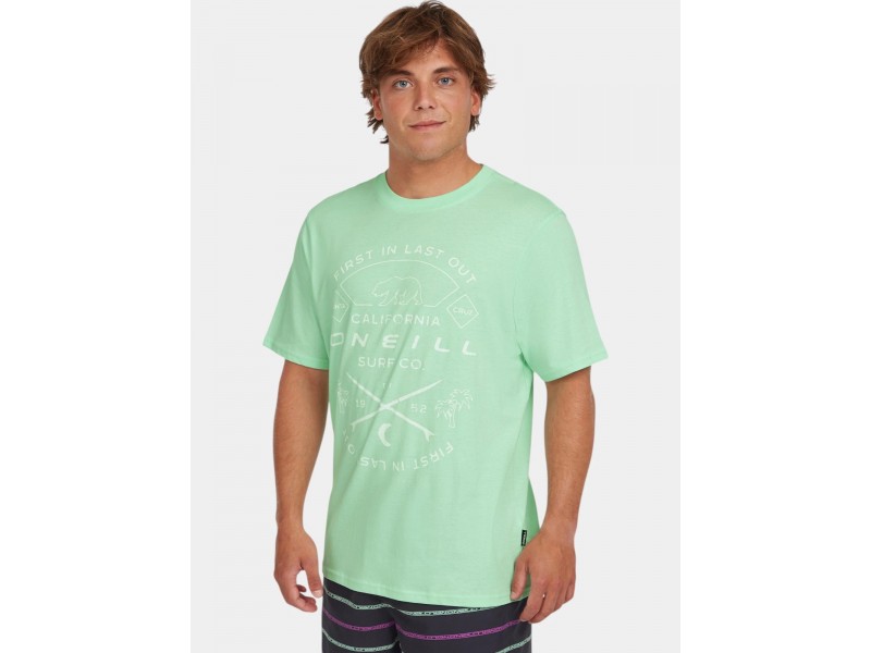 O'Neill Jack Muir férfi póló - mildrew mint