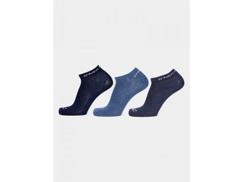 O'Neill Quarter 3-pack férfi zokni - marine jeans