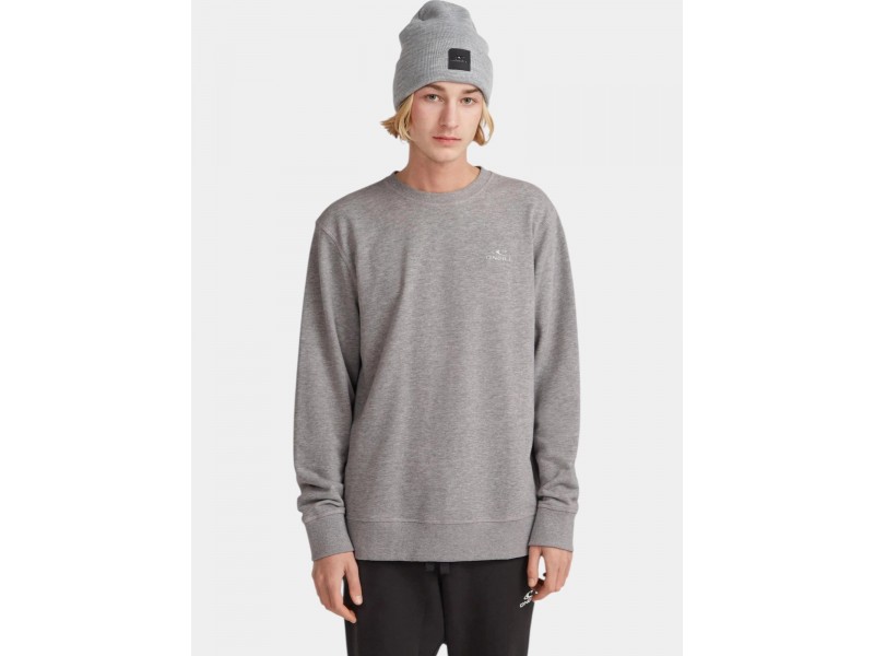O'Neill Small Logo Crew férfi pulóver - silver melée