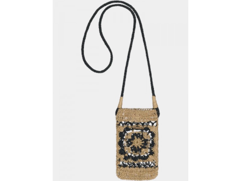 Barts Fleurieu Phonebag D - fekete juta telefontok