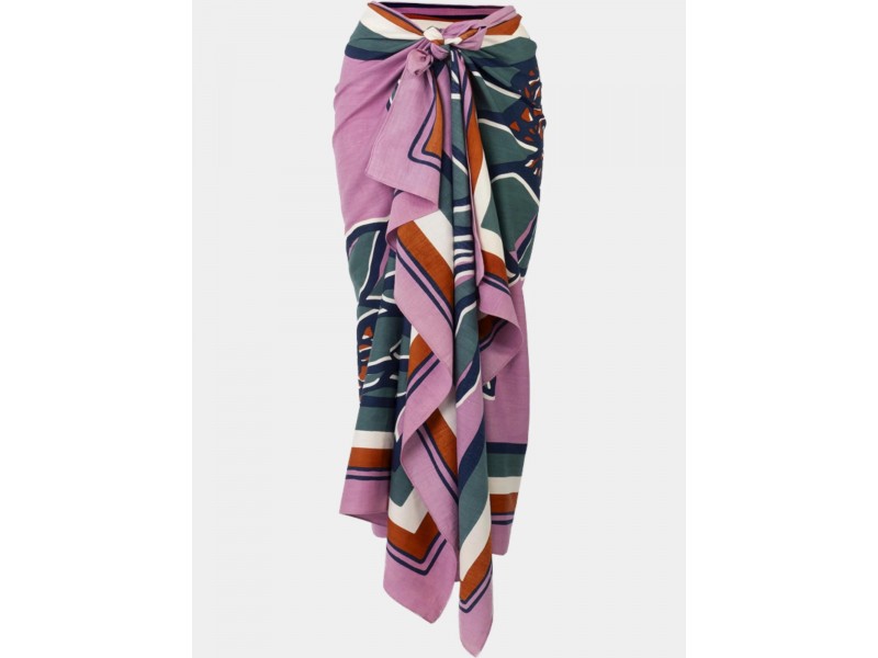 Barts Wilek D női strandkendő mauve 200x100 cm