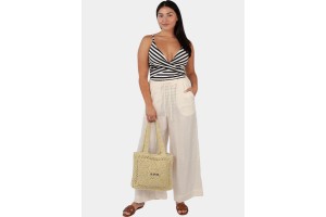 Barts Wollam Pants D – off-white női strandnadrág