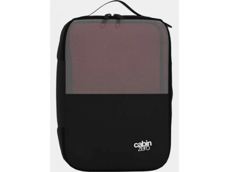 Cabin Zero Lux Packing Cube Medium - fekete