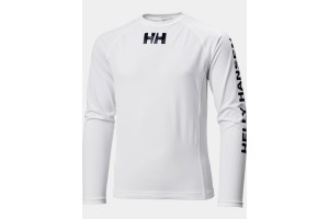 Helly Hansen Jr Waterwear Rashguard D - junior lycra felső