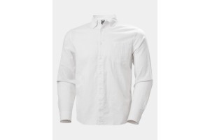 Helly Hansen Club Ls Shirt — fehér férfi ing
