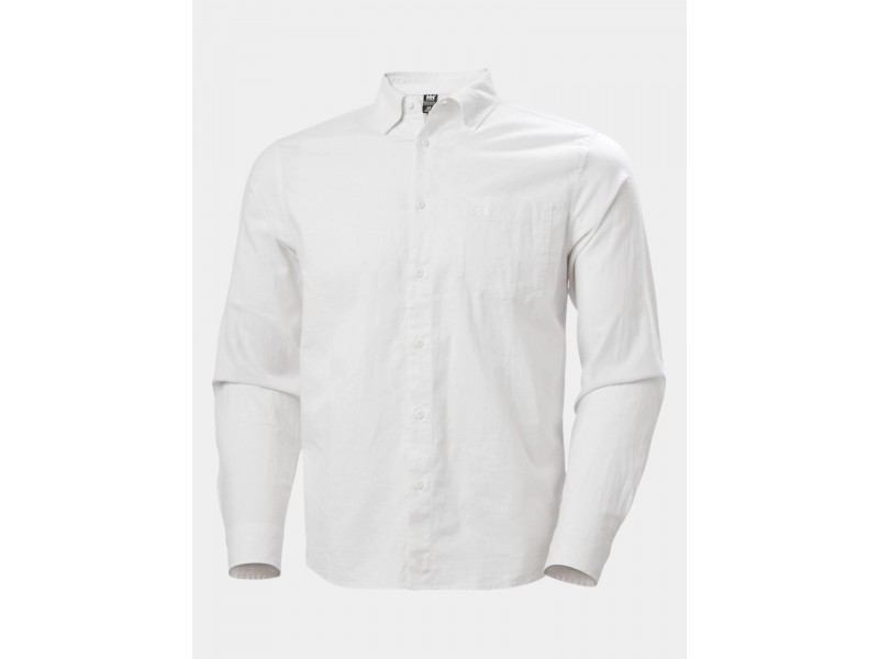 Helly Hansen Club Ls Shirt — fehér férfi ing