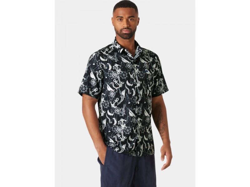 Helly Hansen Fjord QD SS 2.0 férfi póló - navy