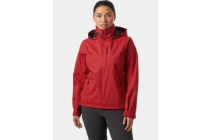 Helly Hansen W Crew Hooded Jacket 2.0 női - 162 red
