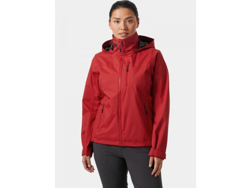 Helly Hansen W Crew Hooded Jacket 2.0 női - 162 red