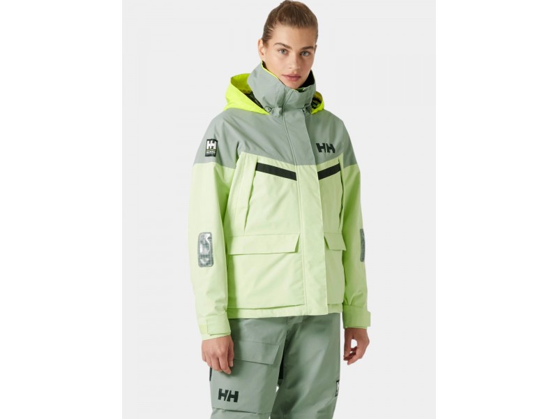 Helly Hansen W Pier 4.0 Jacket D - washed lime