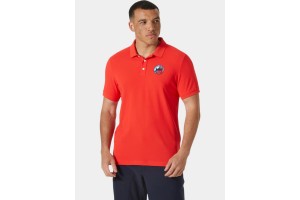 Helly Hansen HP Race Polo 2.0 – Alert Red, férfi