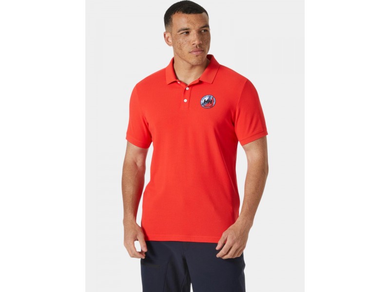 Helly Hansen HP Race Polo 2.0 – Alert Red, férfi