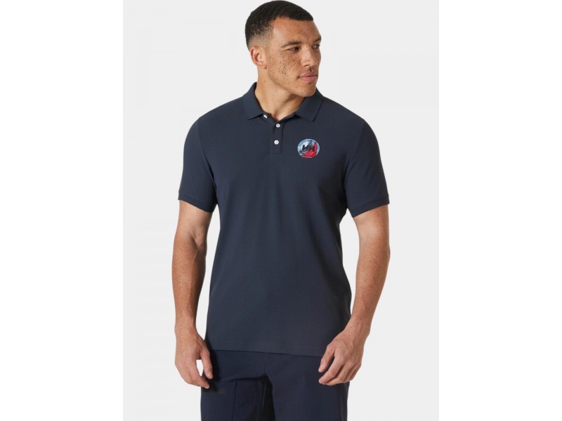 Helly Hansen HP Race Polo 2.0 D - navy férfi póló