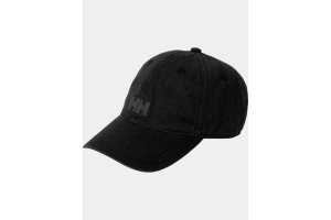Helly Hansen Logo Cap - fekete, 100% pamut