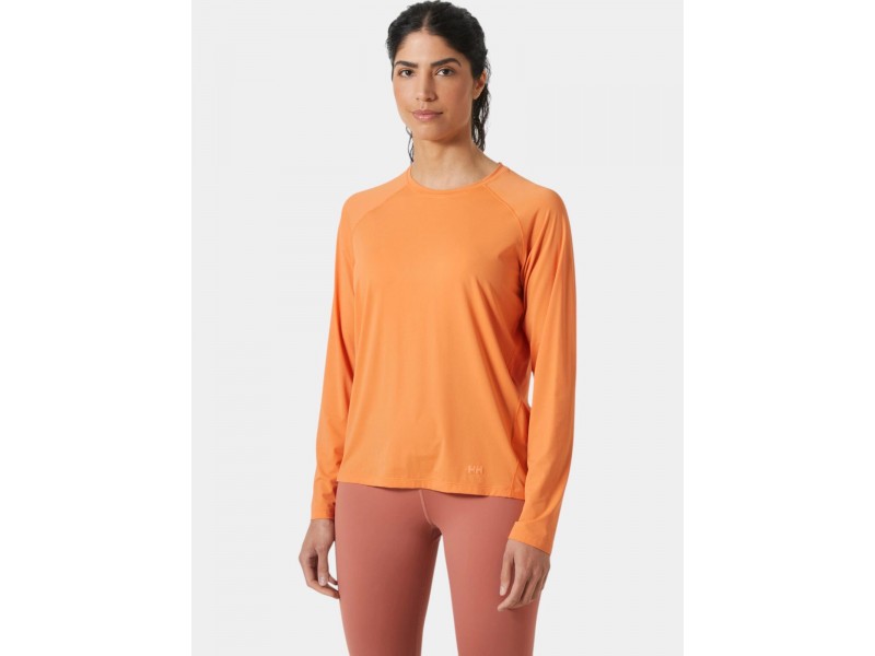 Helly Hansen W Shine Solen Ls Crew D – apricot crush