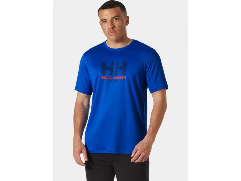 Helly Hansen HH Tech Graphic póló – 543 Cobalt 2.0 D