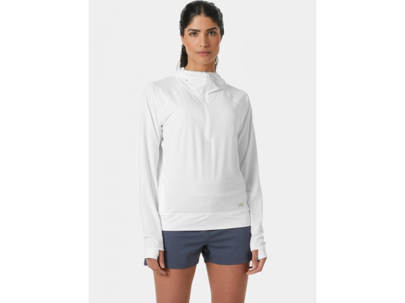 Helly Hansen W Shine Solen 1/2 Zip - fehér