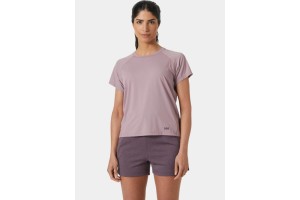 Helly Hansen W Shine Solen T-Shirt – 676 Purple Clay