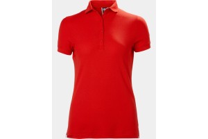 Helly Hansen W Crewline Polo D női - flag red