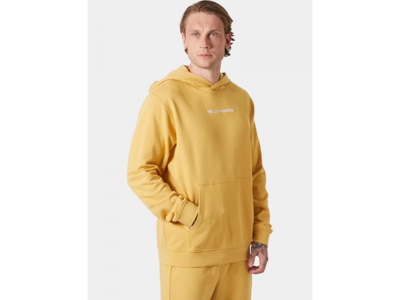 Helly Hansen Core Hoodie D – 389 sand férfi kapucnis pulóver
