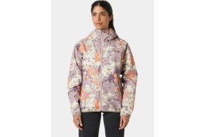 Helly Hansen W Graphic női esőkabát (676 Purple Clay)