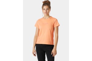 Helly Hansen W Core T-Shirt 2.0 — 071-melon női póló