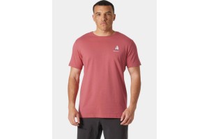 Helly Hansen Shoreline T-Shirt 3.0 D - piros férfi póló