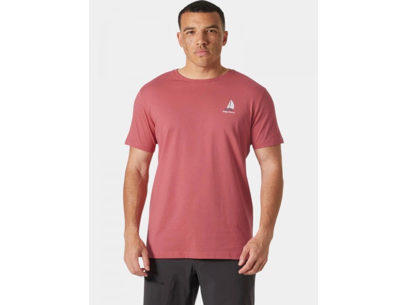 Helly Hansen Shoreline T-Shirt 3.0 D - piros férfi póló
