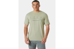 Helly Hansen Skog Graphic férfi póló – 463 light lav