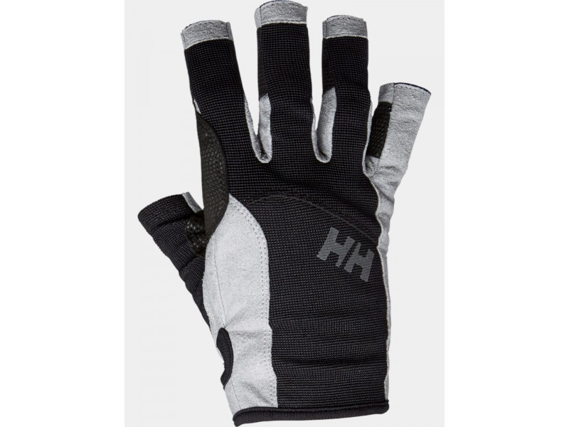 Helly Hansen Sailing Glove Short - fekete vitorlás kesztyű