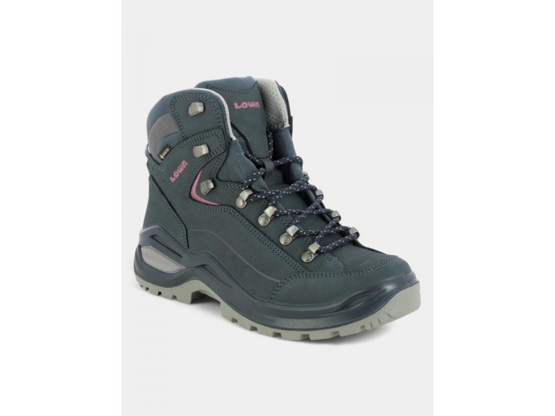 Lowa Renegade EVO GTX MID Ws D – steel blue/old rose