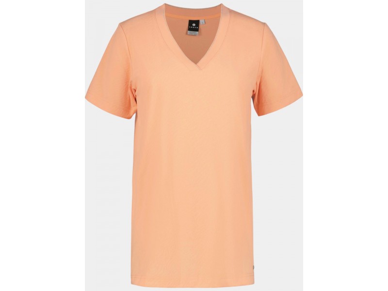 Luhta Ilmoniemi női póló - pink, aprómintás