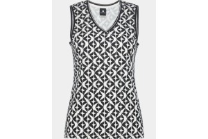 Luhta Ilttula női ujjatlan póló, csíkos szegély