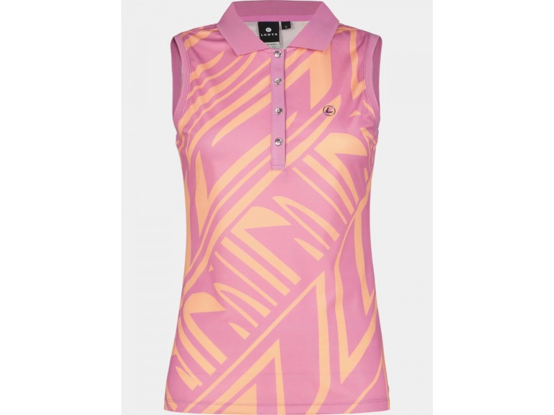 Luhta D női galléros póló – 730 Amethyst