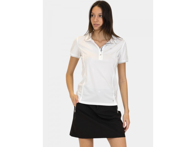 Luhta D női póló, Optic White, 100% újrahasznosított poliészter