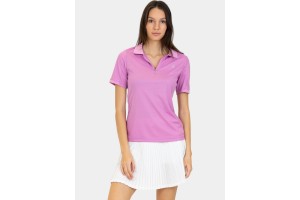 Luhta Aerola női galléros póló - 730 Amethyst