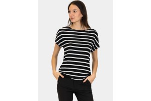 Luhta női Hagalund póló - 990 basic black