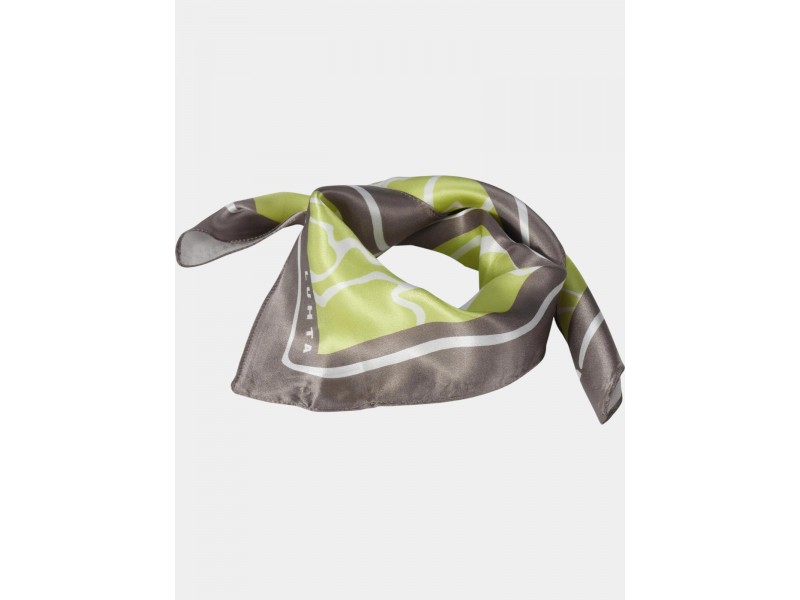 Luhta D női selyem kendő, 510 Light Green