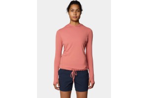 Crater Lake női hosszú ujjú kapucnis felső - 634-fleurs