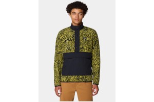 Mountain Hardwear Microchill Snap Pullover - moon moss