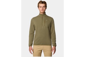 Mountain Hardwear Route Out 1/2 Zip D - combat green