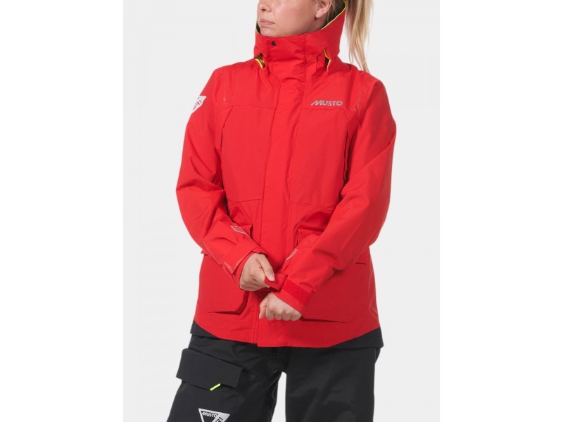 Musto W BR1 Channel női vitorlás kabát - piros