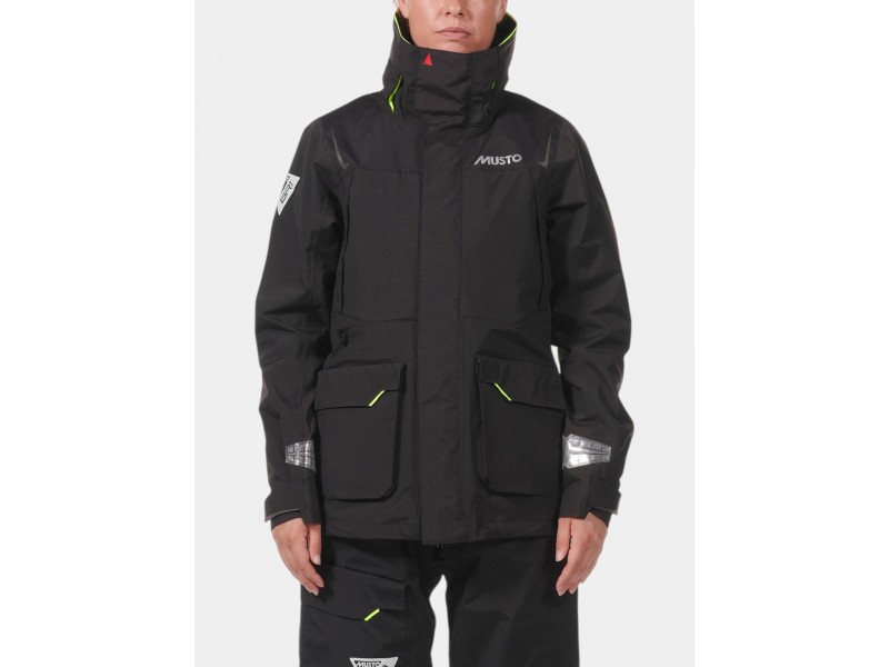 Musto W BR1 női vitorlás kabát — fekete