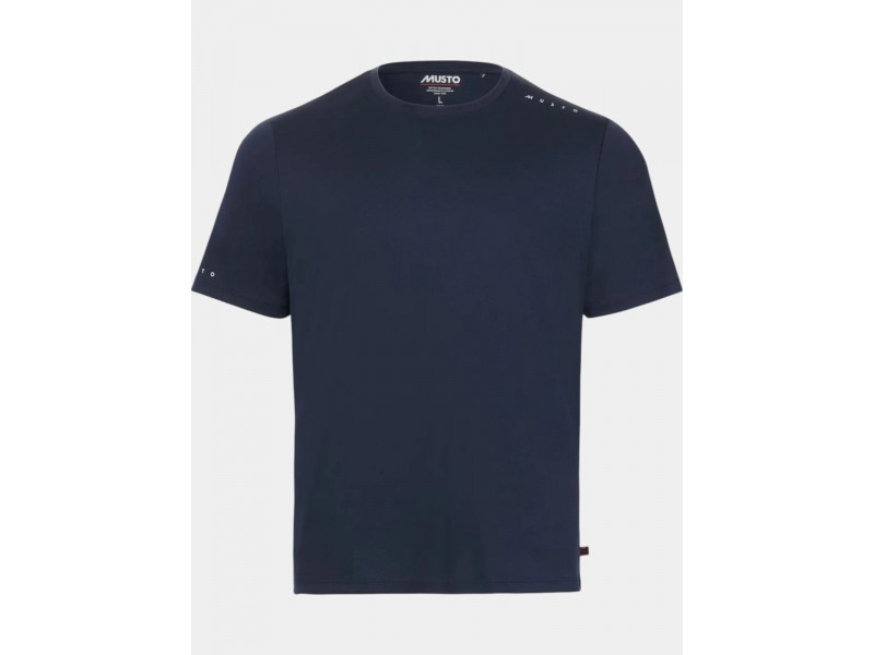 Musto M Evo Crew Sunblock Ss Tee — 597 Navy