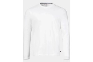 Musto Evo Crew Sunblock LS férfi hosszú ujjú póló - fehér