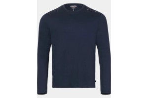 Musto Evo Crew Sunblock LS férfi póló - Navy